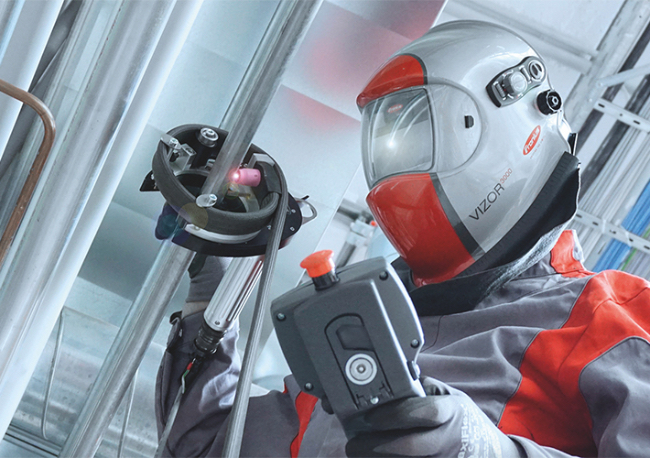 Foto Fronius: Soldadura ergonómica: ¿Es posible?